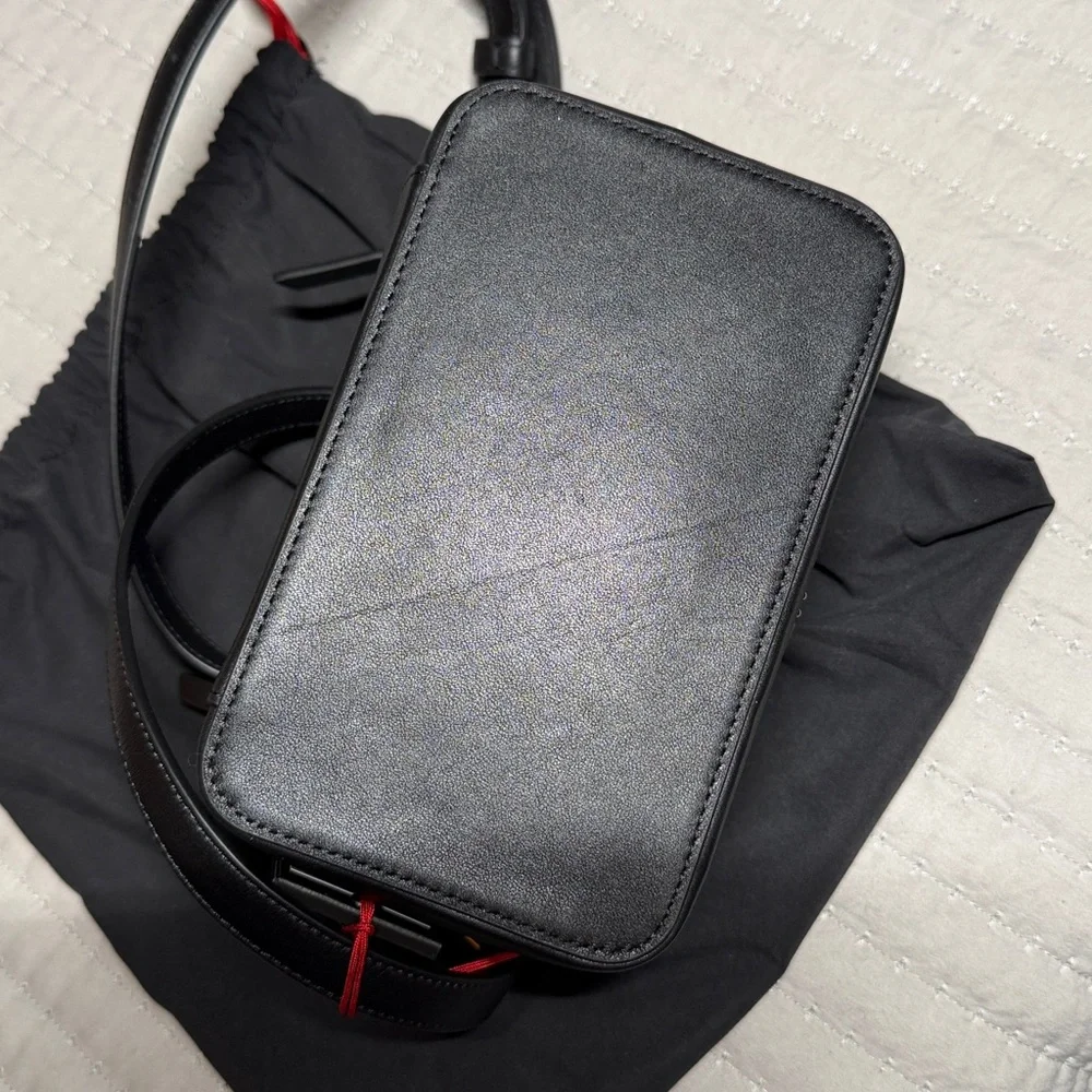 Tumi Voyageur Black Mini case Crossbody Bag - Picture 9 of 11